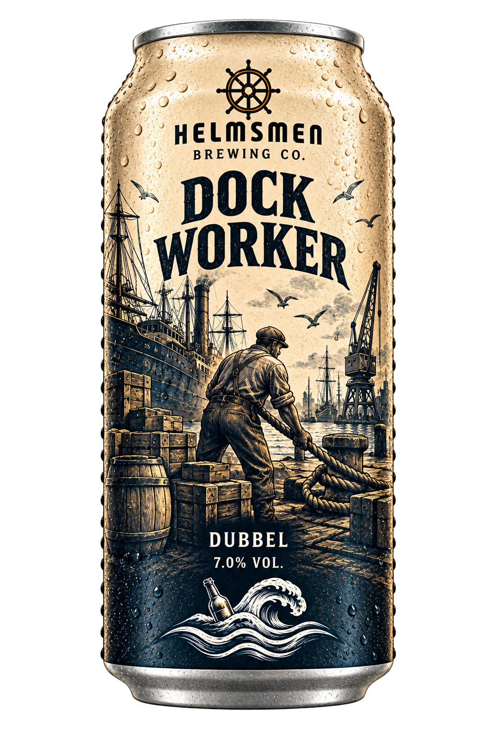 Dock Worker dubbel can