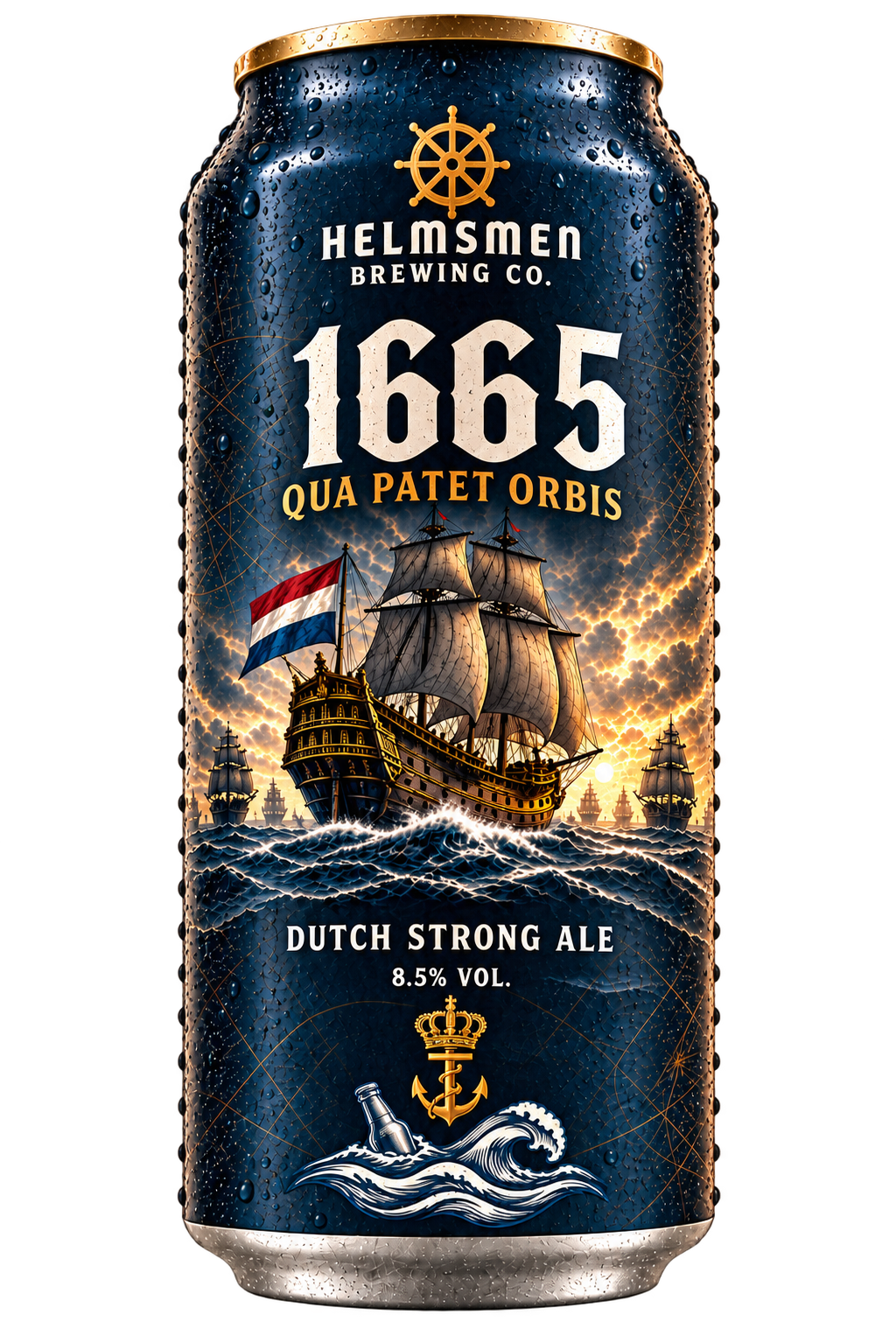 1665 Dutch strong ale can